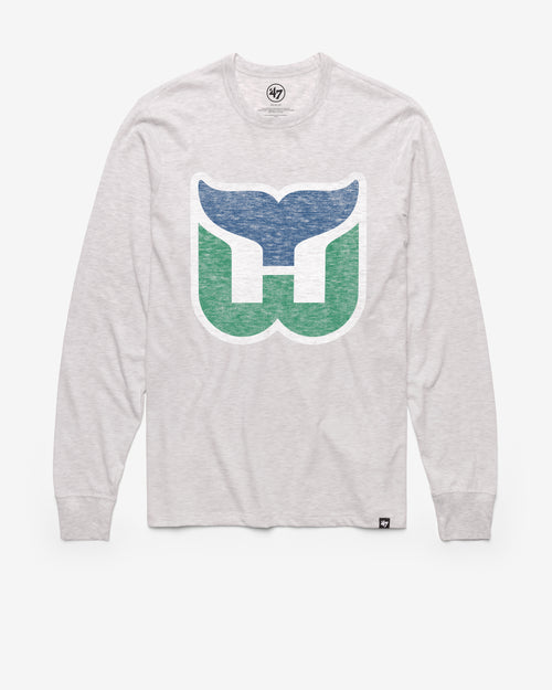 HARTFORD WHALERS VINTAGE PREMIER '47 FRANKLIN LONG SLEEVE TEE