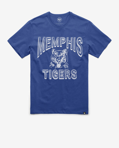 MEMPHIS TIGERS VINTAGE FAN OUT '47 FRANKLIN TEE