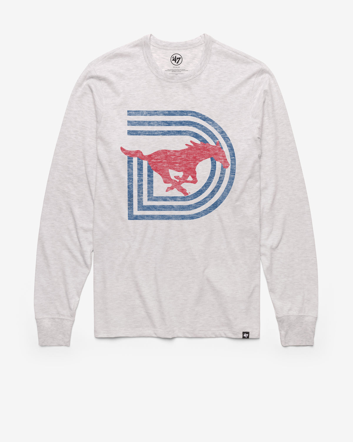 SOUTHERN METHODIST MUSTANGS SMU PREMIER '47 FRANKLIN LONG SLEEVE TEE