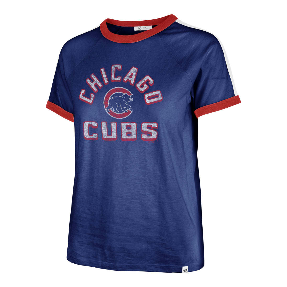 CHICAGO CUBS DOUBLE HEADER SWEET HEAT '47 PEYTON TEE WOMENS