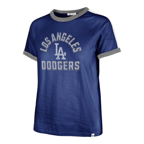 LOS ANGELES DODGERS DOUBLE HEADER SWEET HEAT '47 PEYTON TEE WOMENS