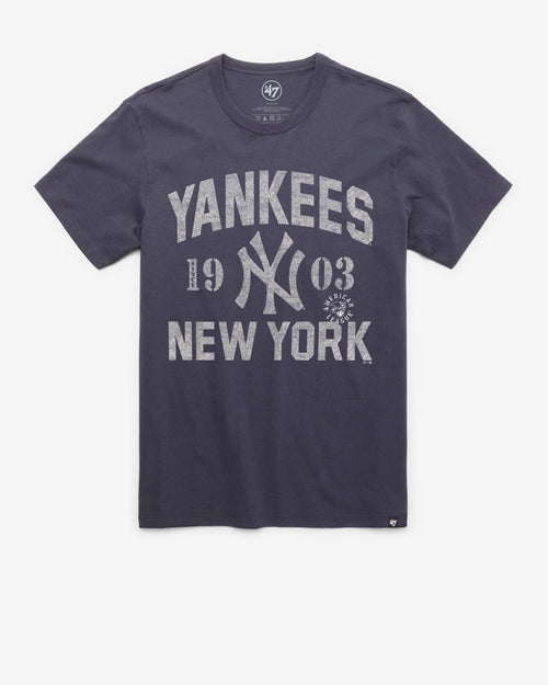 NEW YORK YANKEES ON TRACK '47 FRANKLIN TEE