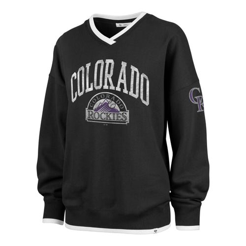 COLORADO ROCKIES COOPERSTOWN WAX PACK DAZE EIGHTIES '47 PULLOVER WOMENS