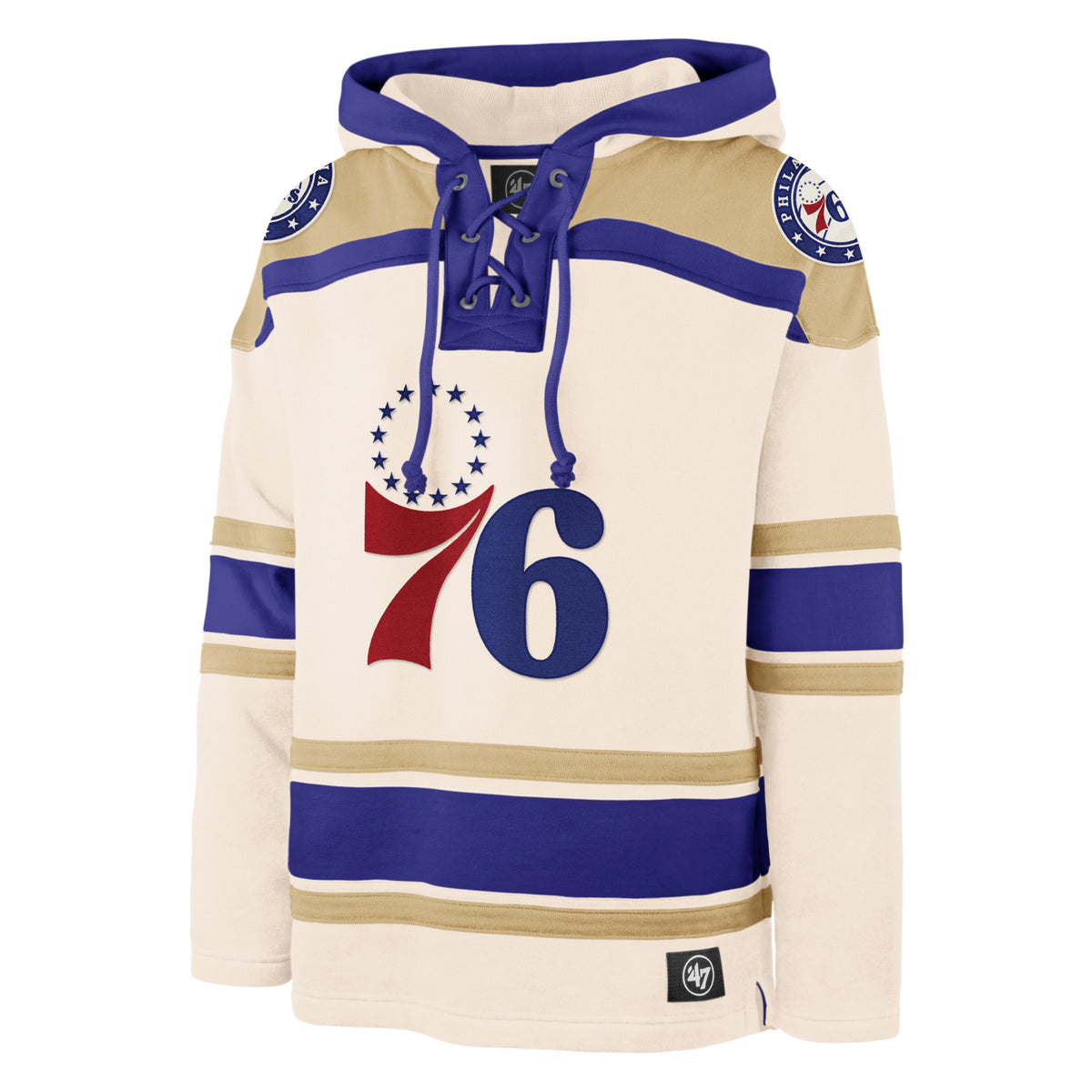 PHILADELPHIA 76ERS SUPERIOR '47 LACER HOOD