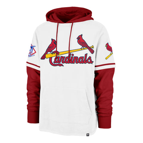 ST. LOUIS CARDINALS COOPERSTOWN TRIFECTA '47 SHORTSTOP PULLOVER HOOD