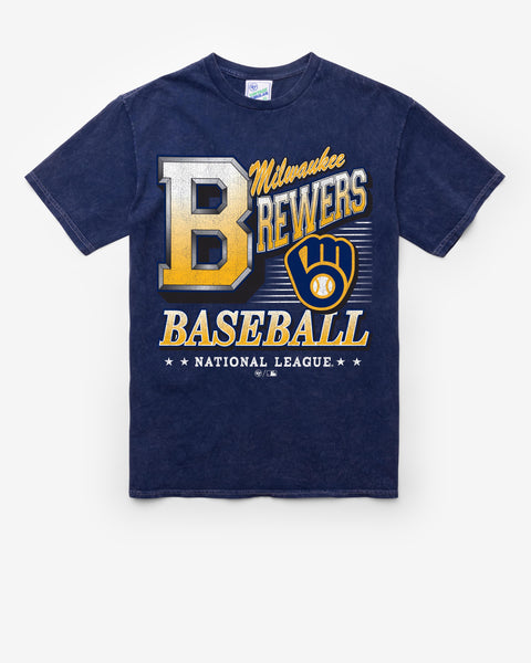 MILWAUKEE BREWERS LOCKER '47 VINTAGE TUBULAR TEE