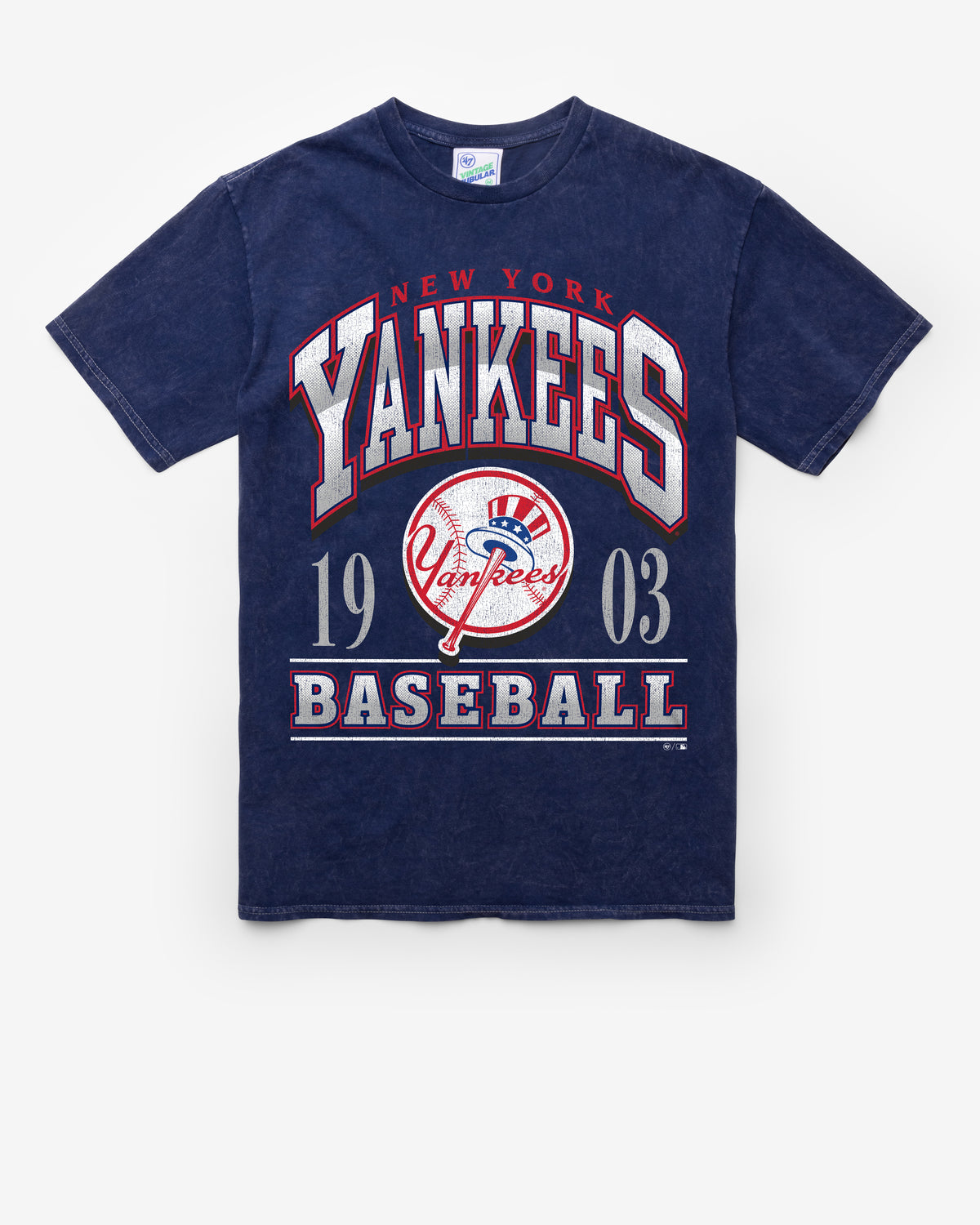 NEW YORK YANKEES LOCKER '47 VINTAGE TUBULAR TEE