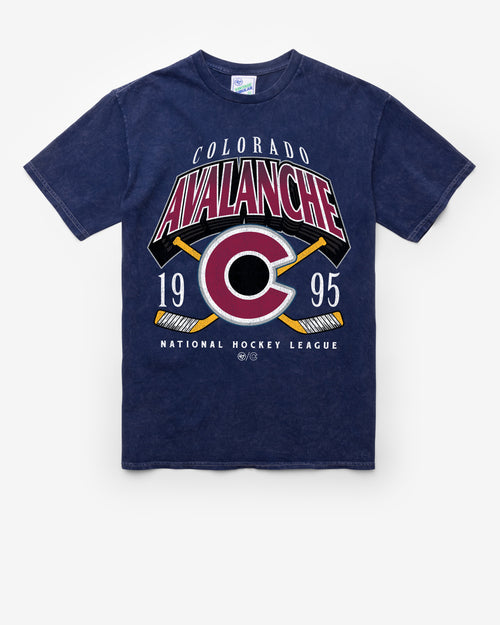 COLORADO AVALANCHE LOCKER VINTAGE '47 TUBULAR TEE