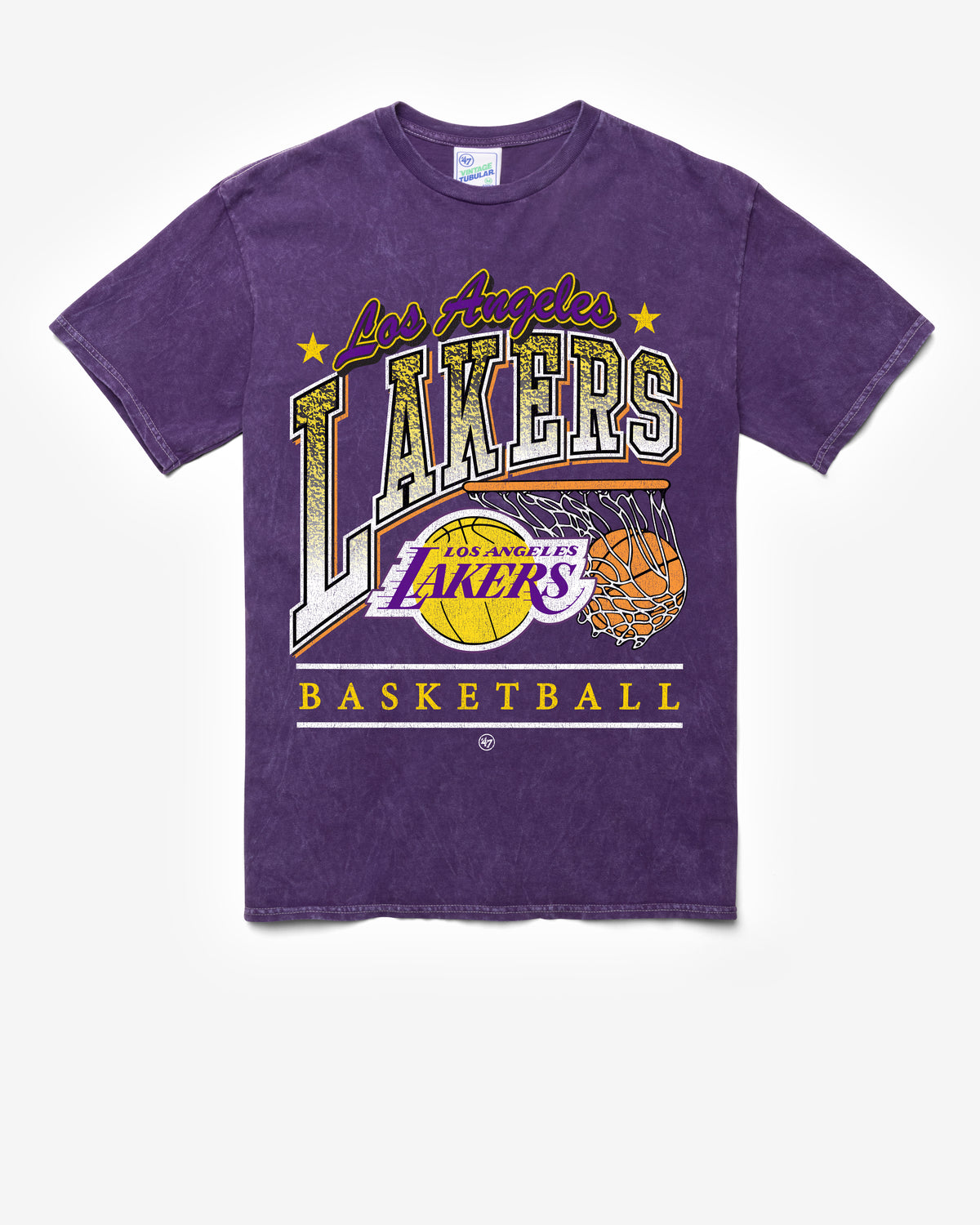 LOS ANGELES LAKERS LOCKER '47 TUBULAR TEE