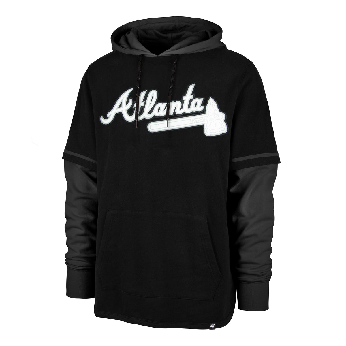 ATLANTA BRAVES METEORITE '47 SHORTSTOP PULLOVER HOOD