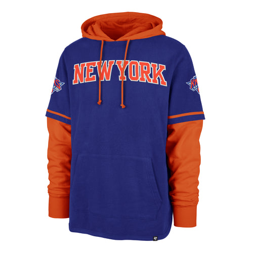 NEW YORK KNICKS TRIFECTA '47 SHORTSTOP PULLOVER HOOD