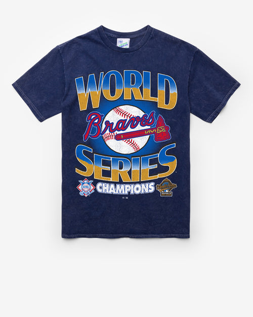 ATLANTA BRAVES COOPERSTOWN WORLD SERIES LOCKER VINTAGE '47 TUBULAR TEE