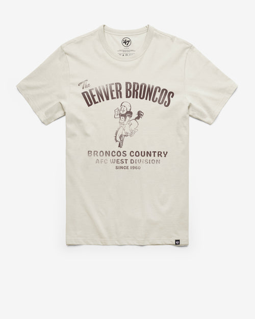 DENVER BRONCOS HISTORIC WIDE OPEN '47 FRANKLIN TEE