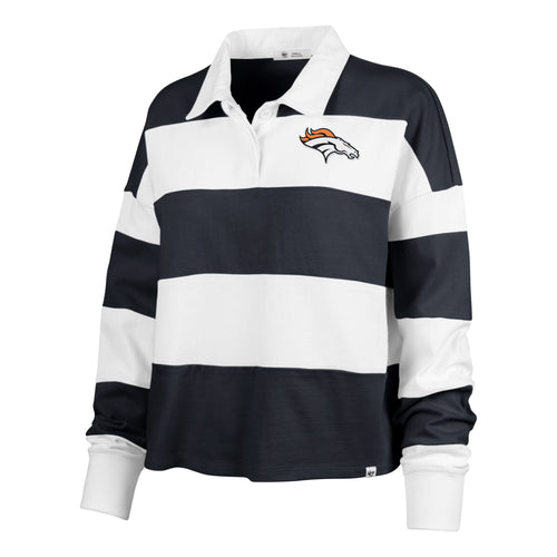 DENVER BRONCOS CLUBHOUSE HALL '47 RAVEN RUGBY WOMENS