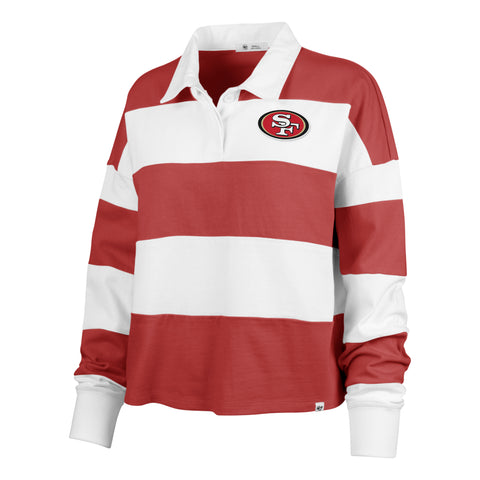 SAN FRANCISCO 49ERS CLUBHOUSE HALL '47 RAVEN RUGBY WOMENS