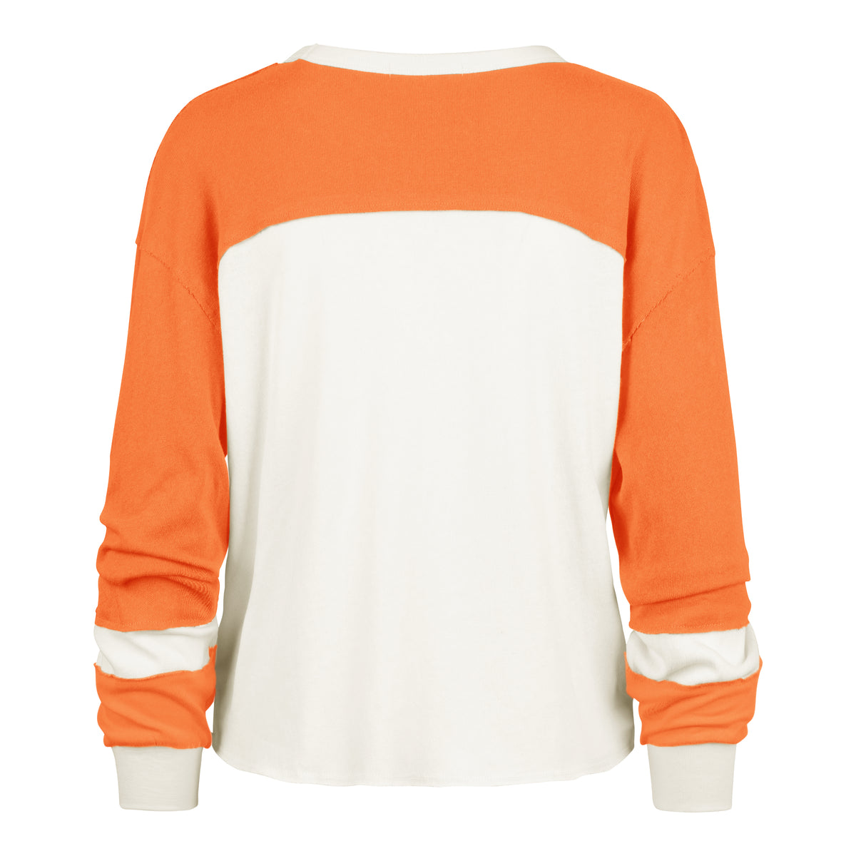 CLEVELAND BROWNS HISTORIC GRIDIRON CURVE '47 TONI LONG SLEEVE TEE WOMENS