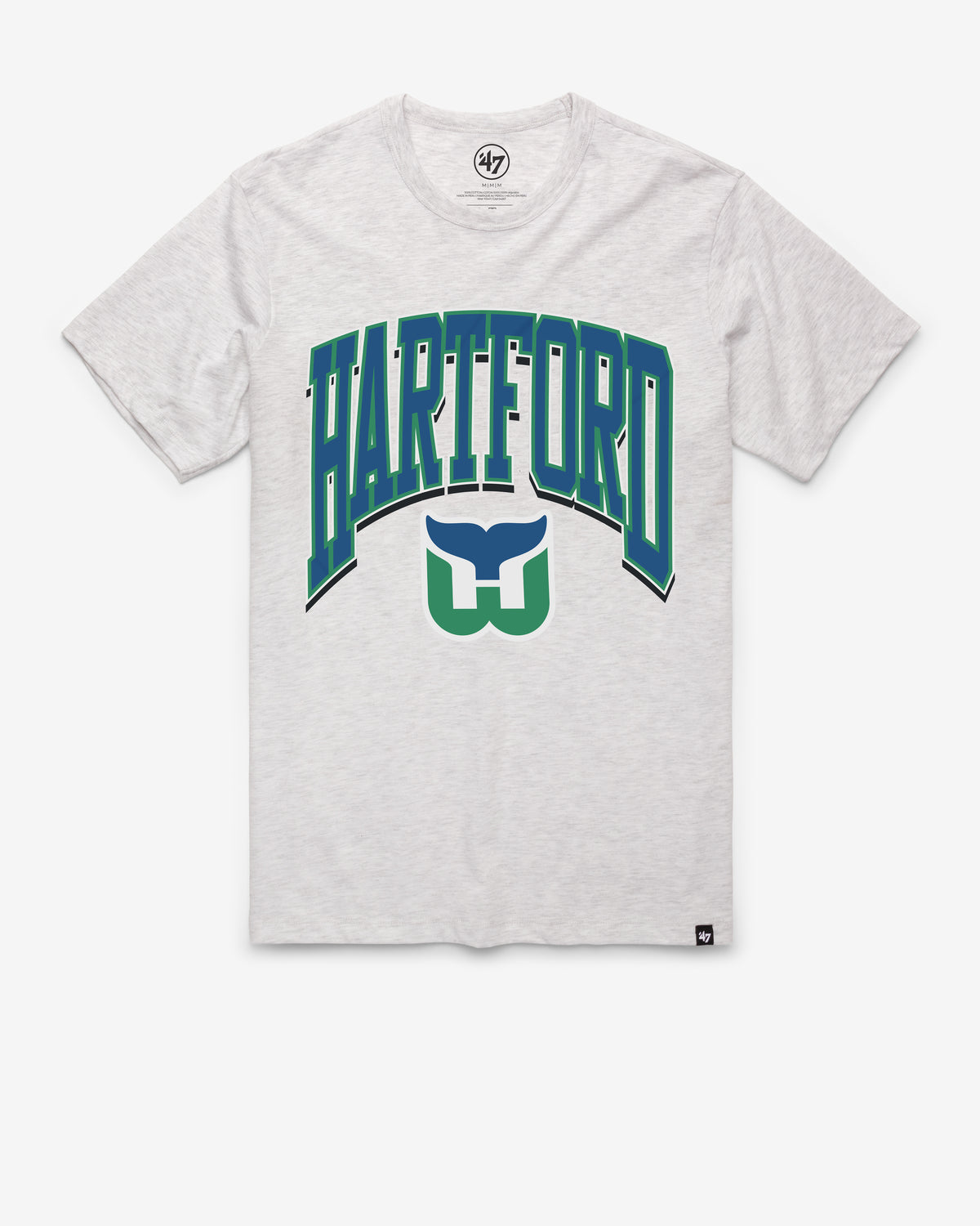 HARTFORD WHALERS VINTAGE WALK TALL '47 FRANKLIN TEE