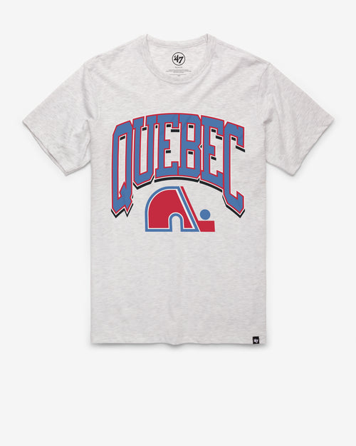 QUEBEC NORDIQUES VINTAGE WALK TALL '47 FRANKLIN TEE