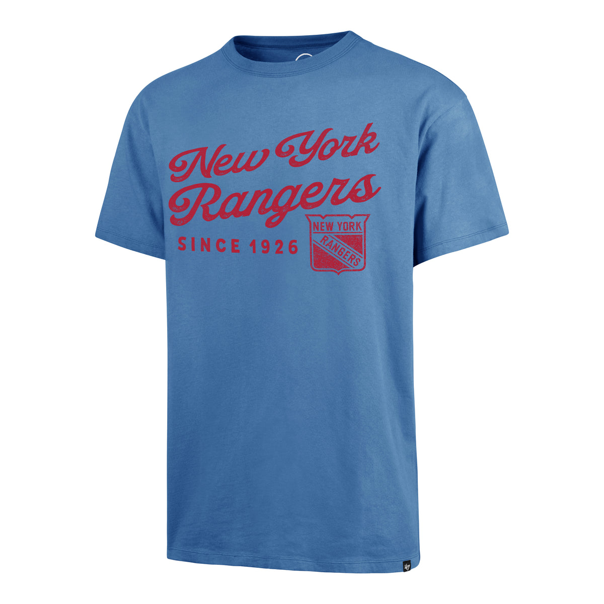 NEW YORK RANGERS DUSTED CARRICK '47 RIVER TEE