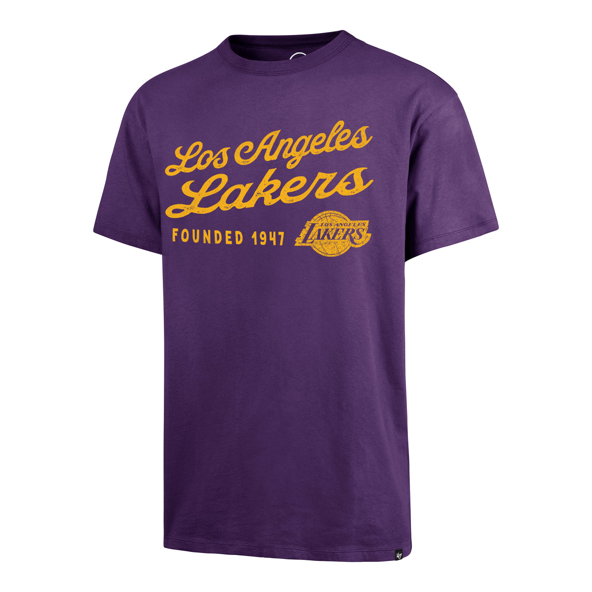 LOS ANGELES LAKERS DUSTED CARRICK '47 RIVER TEE