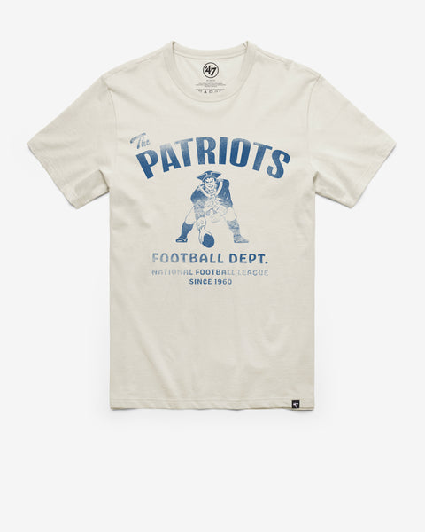 NEW ENGLAND PATRIOTS HISTORIC WIDE OPEN '47 FRANKLIN TEE