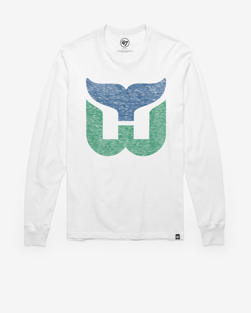 HARTFORD WHALERS VINTAGE PREMIER '47 FRANKLIN LONG SLEEVE TEE