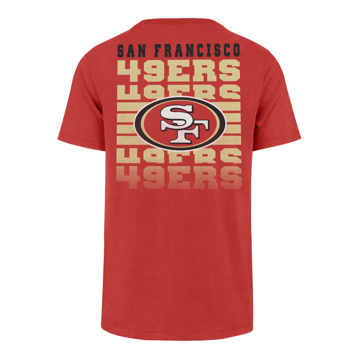 SAN FRANCISCO 49ERS BACK TO BACK '47 FRANKLIN TEE