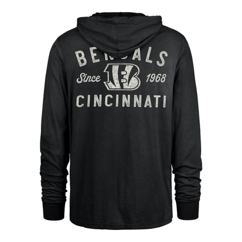 CINCINNATI BENGALS DUSTED OVERHAND '47 RIVER JERSEY HOOD