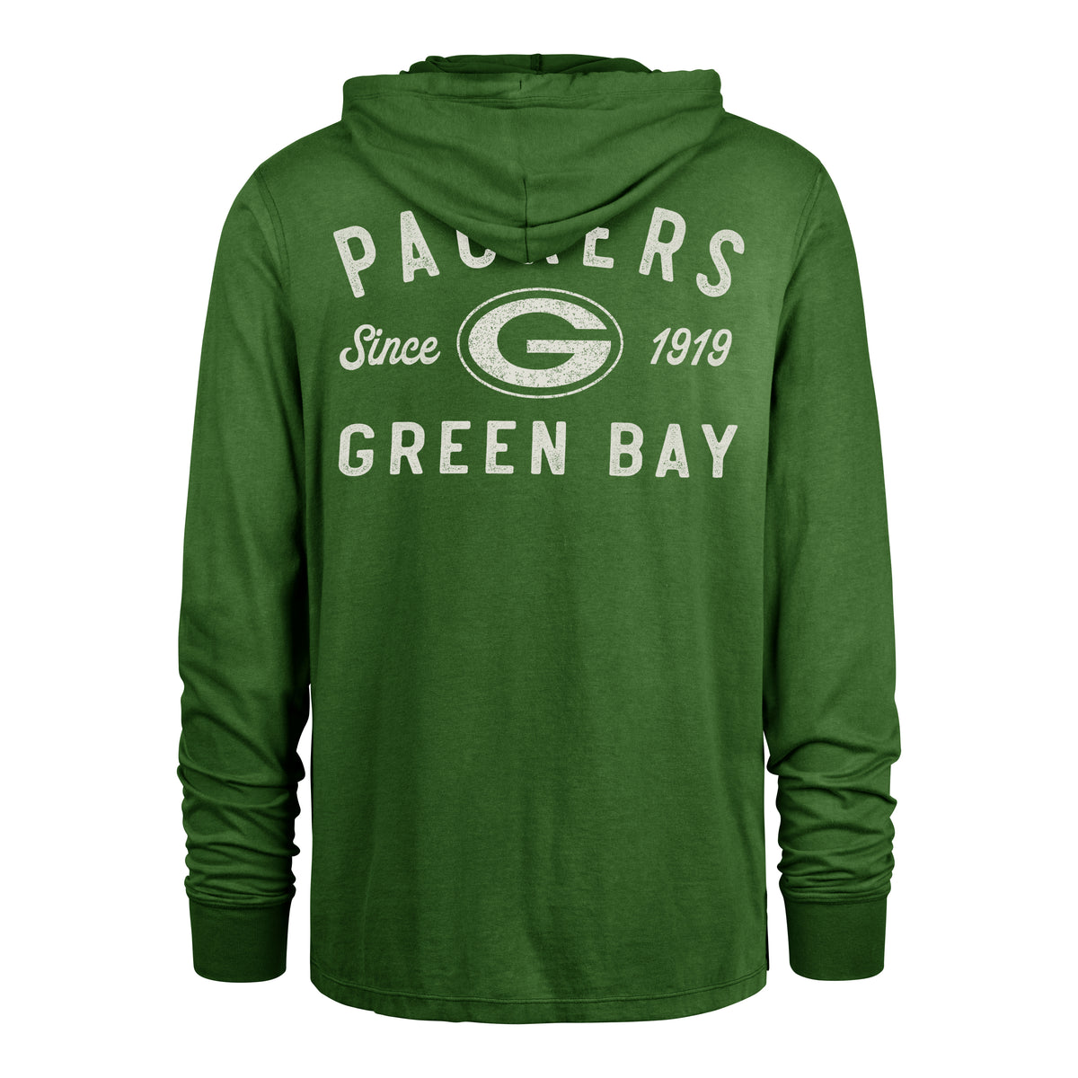 GREEN BAY PACKERS DUSTED OVERHAND '47 RIVER JERSEY HOOD