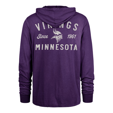 MINNESOTA VIKINGS DUSTED OVERHAND '47 RIVER JERSEY HOOD