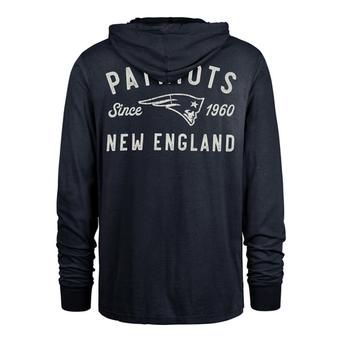 NEW ENGLAND PATRIOTS DUSTED OVERHAND '47 RIVER JERSEY HOOD