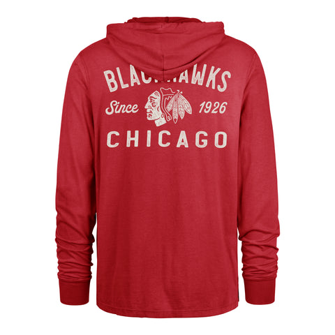 CHICAGO BLACKHAWKS DUSTED OVERHAND '47 RIVER JERSEY HOOD