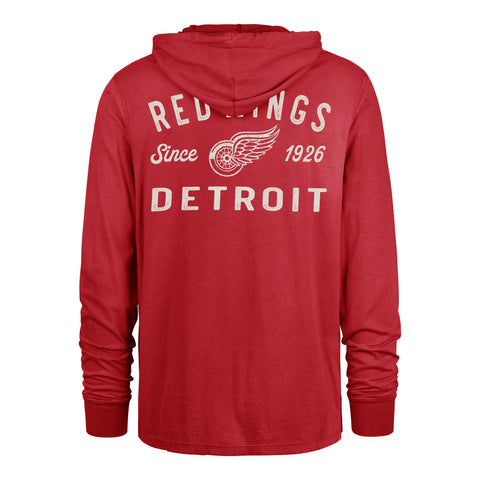 DETROIT RED WINGS DUSTED OVERHAND '47 RIVER JERSEY HOOD