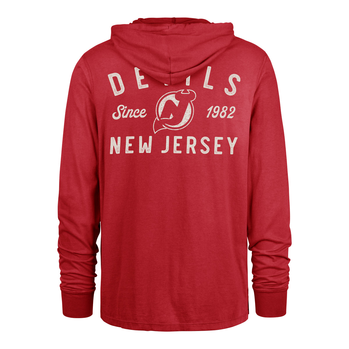 NEW JERSEY DEVILS DUSTED OVERHAND '47 RIVER JERSEY HOOD