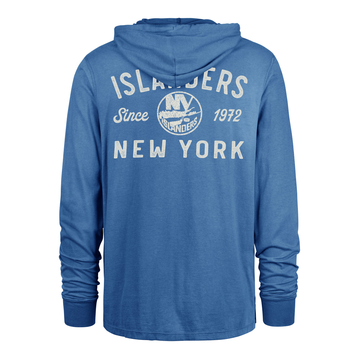 NEW YORK ISLANDERS DUSTED OVERHAND '47 RIVER JERSEY HOOD