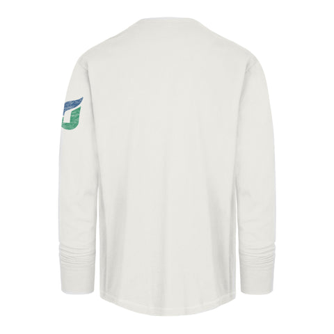 HARTFORD WHALERS VINTAGE ARENA STACK '47 BRIGHTON LONG SLEEVE TEE