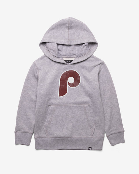 PHILADELPHIA PHILLIES DISTRESSED IMPRINT '47 HEADLNE HOOD KIDS