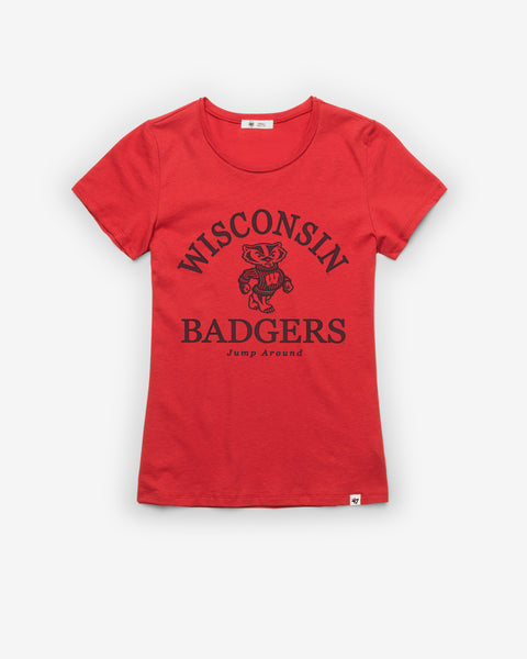 WISCONSIN BADGERS FRESH START '47 FRANKIE TEE WOMENS