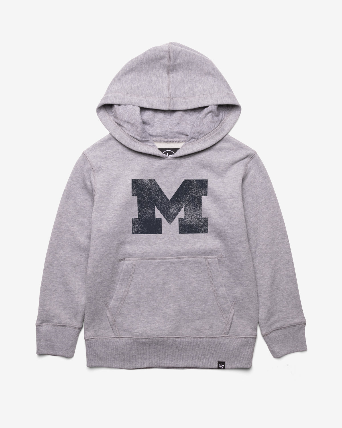 MICHIGAN WOLVERINES DISTRESSED IMPRINT '47 HEADLINE HOOD KIDS