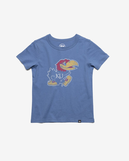 KANSAS JAYHAWKS PREMIER '47 FRANKLIN TEE KIDS