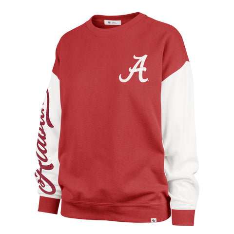 ALABAMA CRIMSON TIDE GRIDIRON RISE '47 ANDIE CREW WOMENS