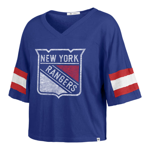 NEW YORK RANGERS ARENA PREMIER '47 SCOUT CROP TEE WOMENS