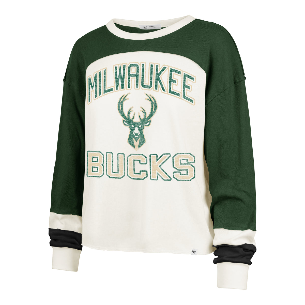 MILWAUKEE BUCKS ARENA CURVE '47 TONI LONG SLEEVE TEE WOMEN