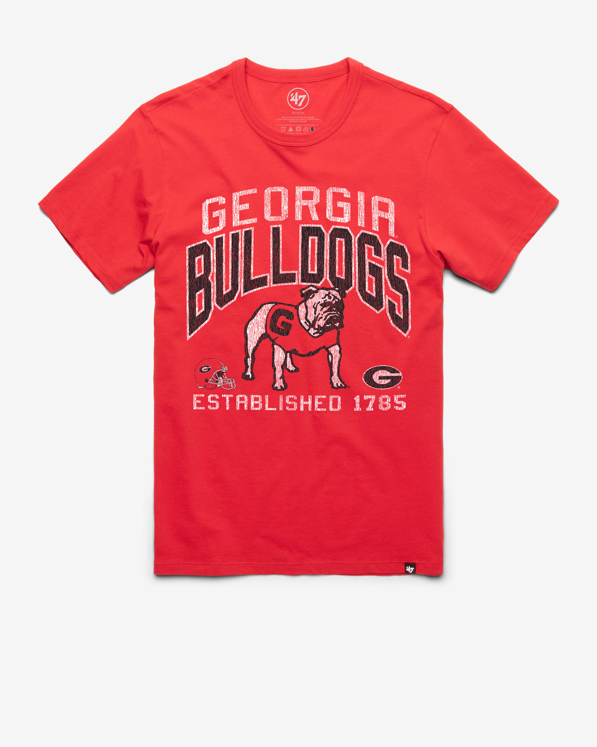 GEORGIA BULLDOGS '47 TURNED UP FRANKLIN TEE