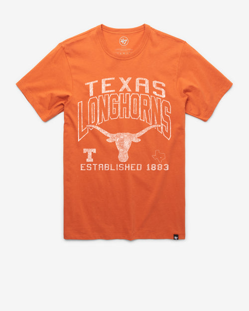 TEXAS LONGHORNS TURNED UP '47 FRANKLIN TEE