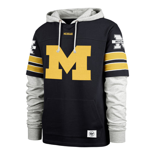 MICHIGAN WOLVERINES GRIDIRON BLITZ '47 CORNERBACK LACER