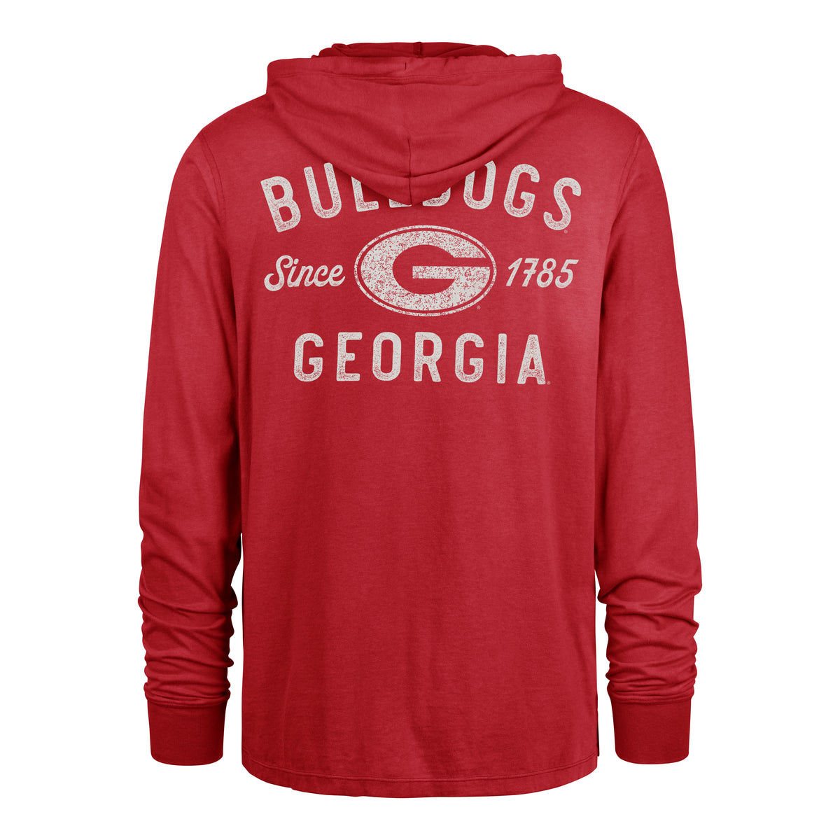 GEORGIA BULLDOGS DUSTED OVERHAND '47 RIVER JERSEY HOOD