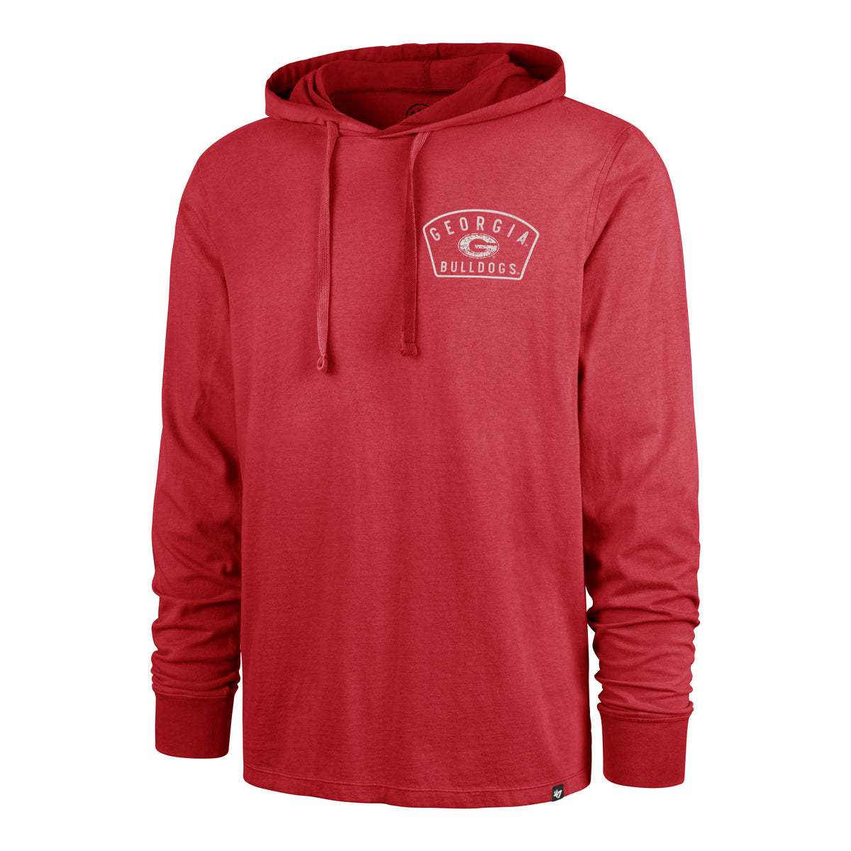 GEORGIA BULLDOGS DUSTED OVERHAND '47 RIVER JERSEY HOOD