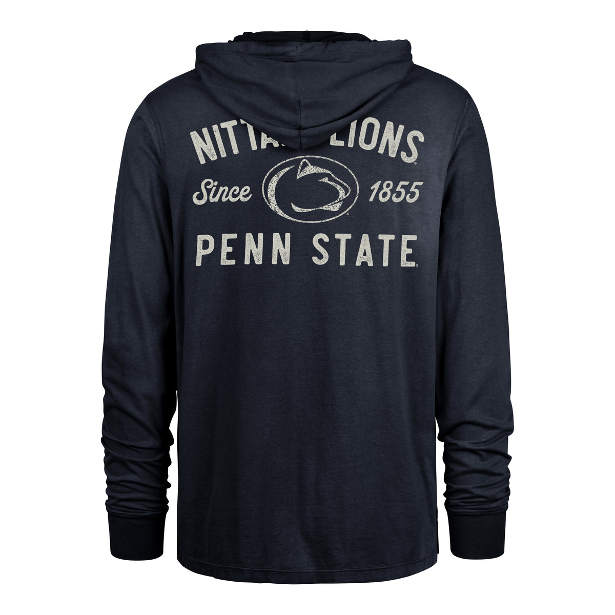 PENN STATE NITTANY LIONS DUSTED OVERHAND '47 RIVER JERSEY HOOD