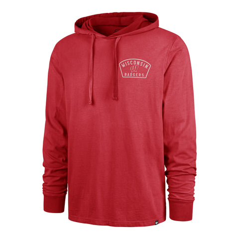 WISCONSIN BADGERS DUSTED OVERHAND '47 RIVER JERSEY HOOD